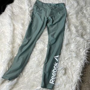 Mint green Reebok small leggings
